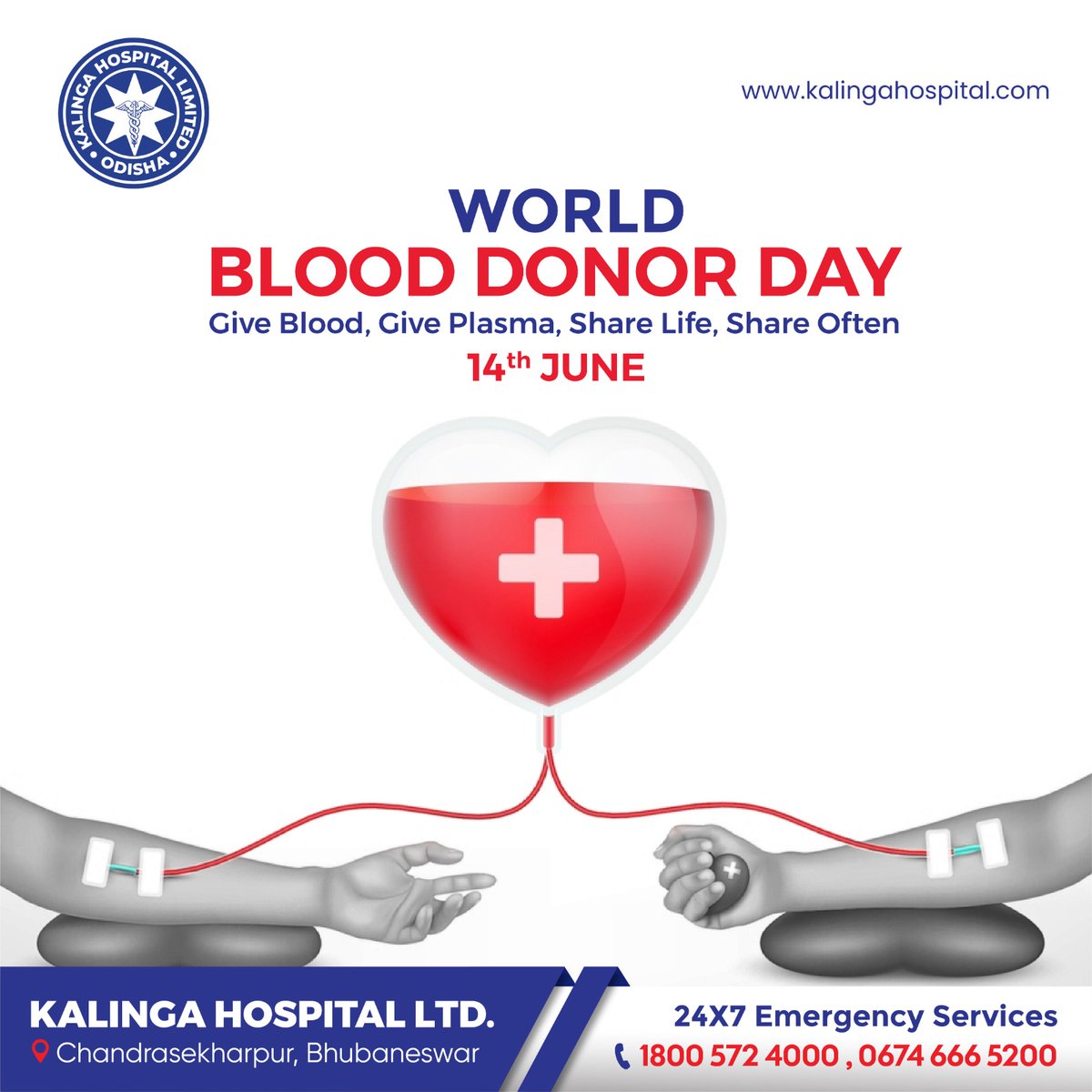 𝗦𝗵𝗮𝗿𝗶𝗻𝗴 𝗟𝗶𝗳𝗲, 𝗦𝗽𝗿𝗲𝗮𝗱𝗶𝗻𝗴 𝗛𝗼𝗽𝗲
Celebrating #BloodDonorDay

#DonateBloodSaveLives #BeAHeroDonateBlood #GiveBloodGiveLife #BloodDonationAwareness #DonateAndInspire #SavingLivesTogether #GiveBloodGiveHope #DonateForACause #BestHospital #KHL #KalingaHospital