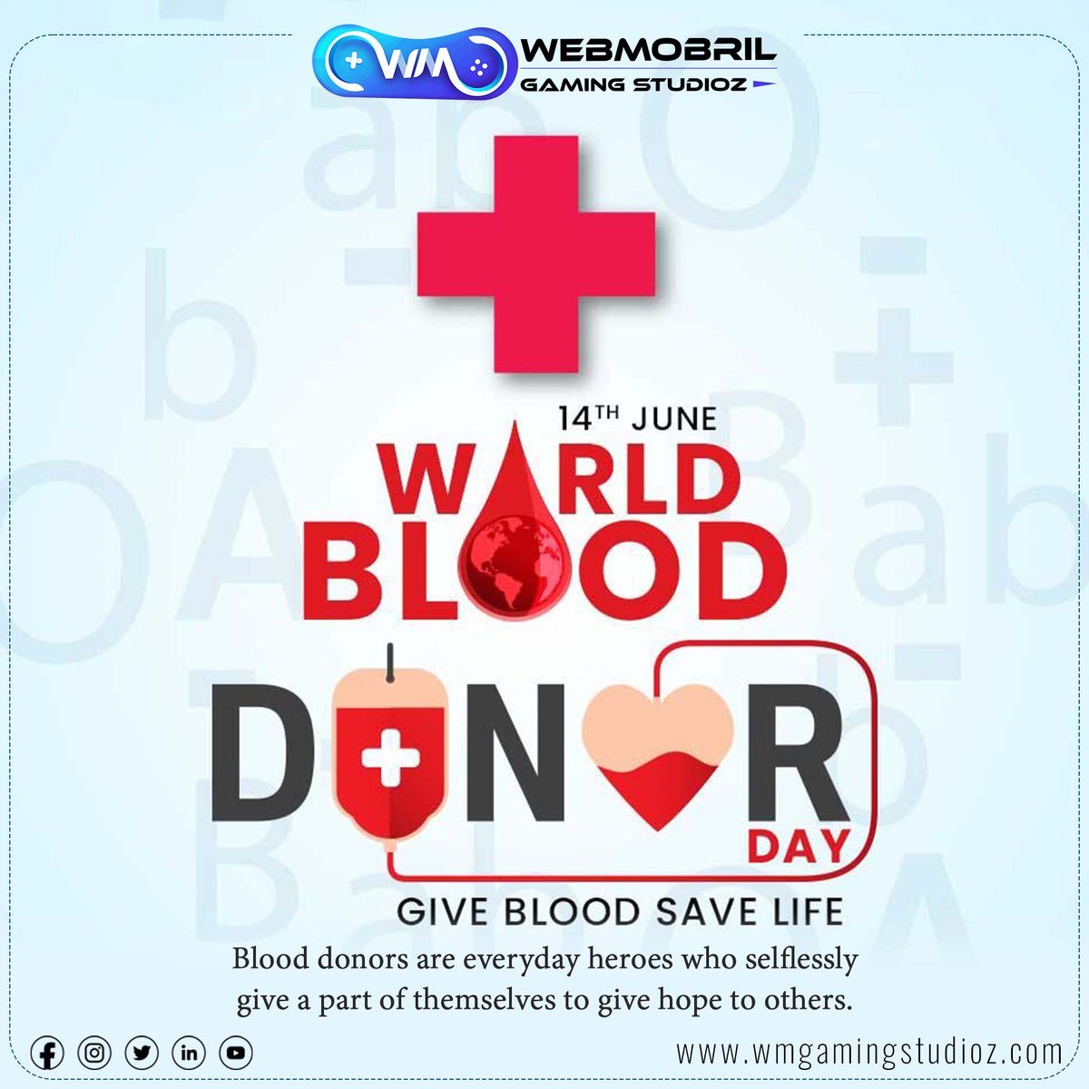 'Everyday Heroes: Blood Donors, Generously Sharing Hope and Saving Lives.'
.
.
#WorldBloodDonorDay #worldblooddonorday2023  #विश्व_रक्तदाता_दिवस #BloodDonorDay #GiveLifeGiveBlood #BeTheReason #SaveLives #DonateBlood #BeAHero #BloodDonation #SpreadHope #GiveBack #MakeADifference