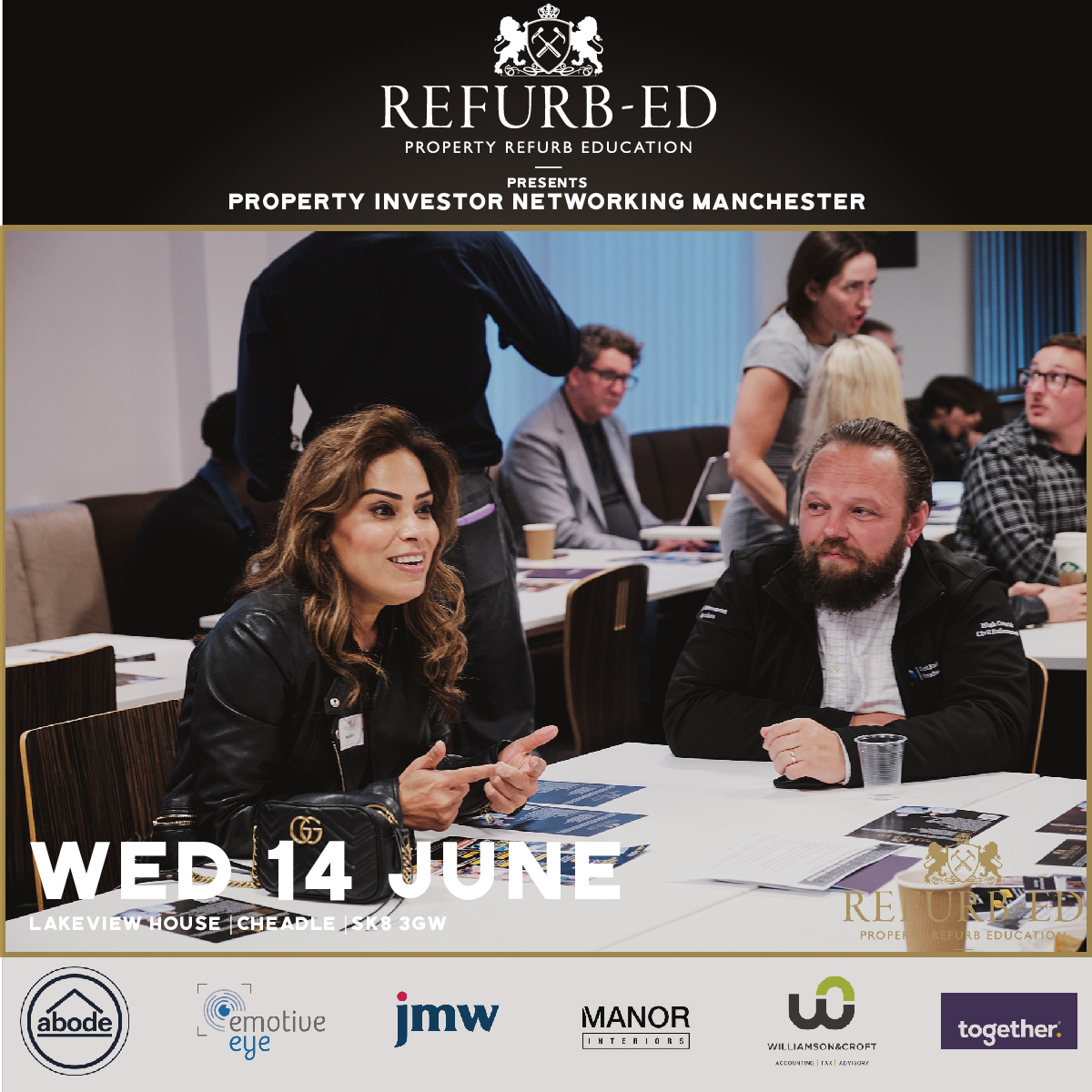 Refurb_Ed's tweet image. IT'S Today! Calling all property development enthusiasts! Refurb-Ed's Property Investors Meeting is where you can network with the best. Tickets &amp;gt;&amp;gt;&amp;gt; linktr.ee/refurb_ed #PropertyDevelopment #ManchesterEvent