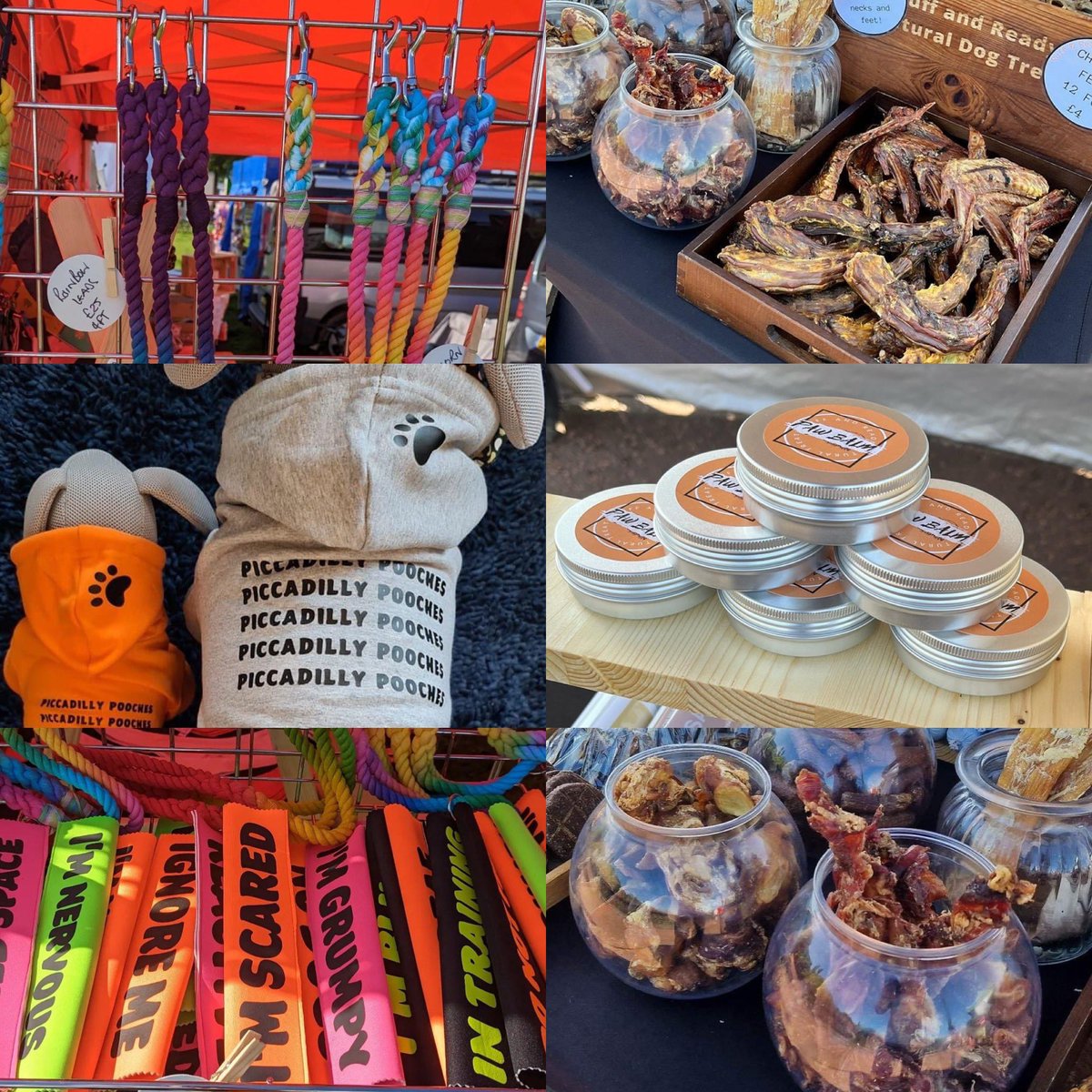 wilde_farm's tweet photo. @wildefarmmarket this Sunday is the ultimate dog friendly event:
🦮dog accessories from @jw1915 
🐾 natural, healthy treats from Ruff &amp; Ready Treats 
 💦water stations 
🌳 next to Ponteland Park, full of shady routes along the river

10am-2pm Sun 18th June
@PontMemHall https://t.co/X5s2cjmzi0