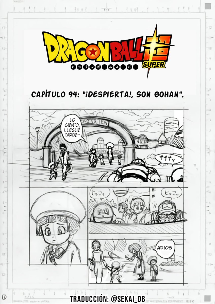 Sekai DB 世界 on X: Manga Dragon Ball Super Capítulo 89 - Borradores  oficiales (Traducción al Español) 🔥 Título: Un rival aparece. *El  capítulo completo será lanzado el próximo 19 de Enero