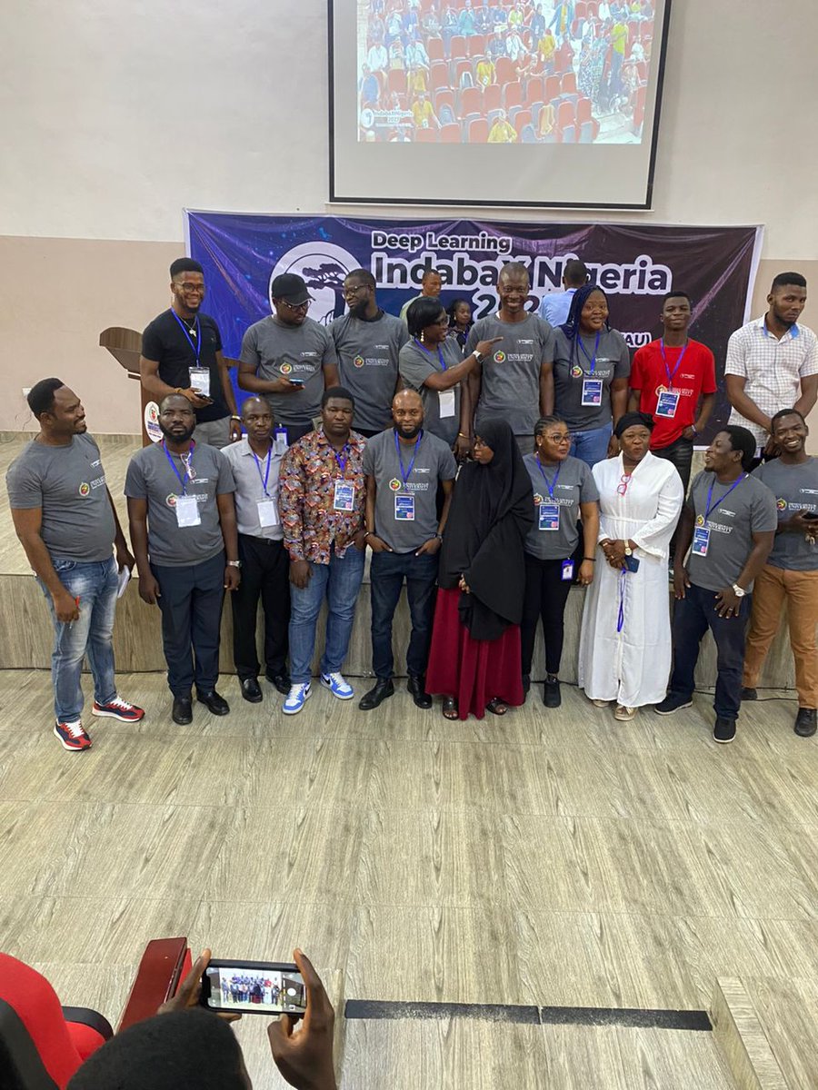 emekaogbuju's tweet photo. The @IndabaXNigeria was a huge successful. We are domesticating AI in Nigeria. Many thanks to the @DeepIndaba for the initiative and sponsorship. https://t.co/NH4PQA7q7X