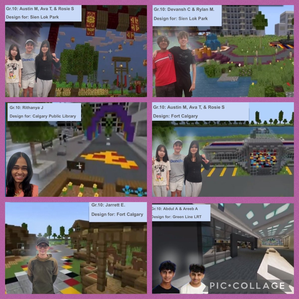 So proud of the all the @JCS_Ravens finalists for the #LevelUpCalgary #CBEMinecraft design challenge! Fingers crossed for tomorrow's awards ceremony! 🤞 @CBELearningTech @PlayCraftLearn @cityofcalgary @blaistech @JyotiGondek @yycmay @UsihChristopher @JoannePitman5