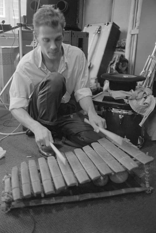 Bunnymen's tweet photo. Today we remember our original drummer, the beautiful Pete De Freitas (DF). Please share your stories &amp; memories of Pete below.  Photo credit Nj/Shutterstock https://t.co/JMV4Hi8uy5