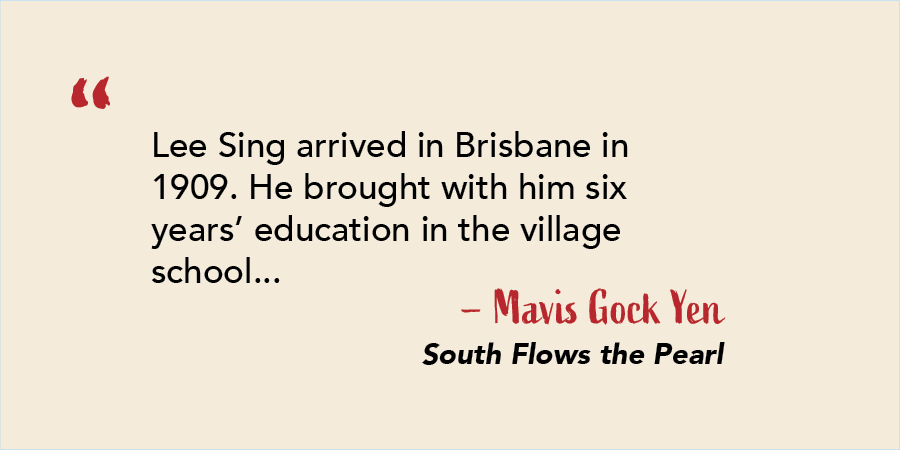Learn more about Lee Sing and the lives of other early Chinese immigrants to Australia in 'South Flows the Pearl': bit.ly/3wCq7Su #UniversityPress #ChinOzHist #AusHist #ReadUP