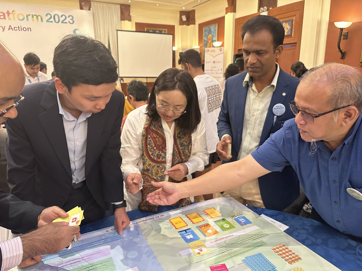 RyaDucusin's tweet photo. Hats off to @AnticipationHub for coming up with this #AnticipatoryAction game! 🎲 play time is always a great idea 😋

Simulations like these can help augment possible interventions during a crisis (without having to experience it directly!) 

#APDialoguePlatform https://t.co/RhngoSE8ae