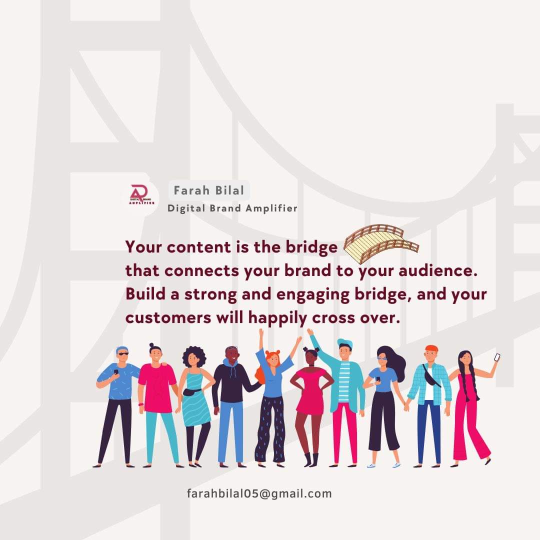 Your content is the bridge.
.
.
.
.

.
.
..
#BridgingTheGap #EngagingContent #contentwriter #socialmediamarketing #socialgrowthmedia #contentwriter #contentmarketing #engagingcontent #seowriting #copywritingtips #storytimethreads
