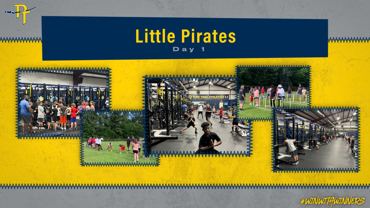 Day 1 of Little Pirates in the books! Can't wait for tomorrow! #WinWithWINNERS <a href="/PTISDPirates/">Pine Tree ISD</a>