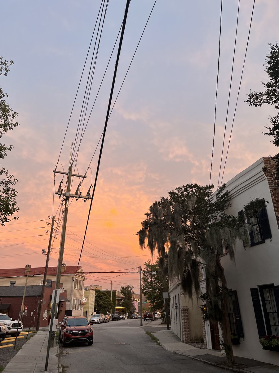 Charleston is a John Martin painting tonight.