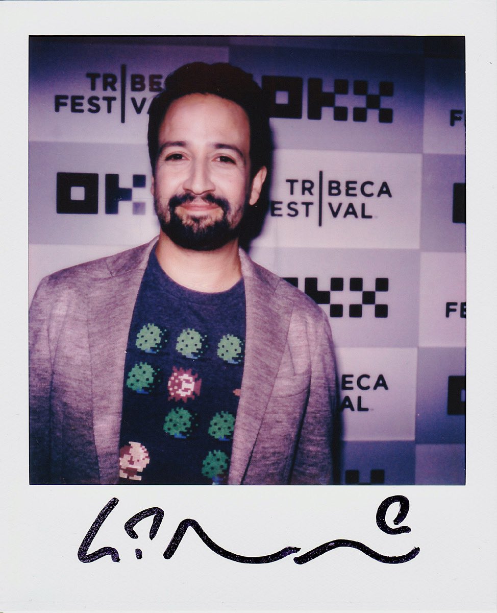 Lin-Manuel Miranda on the red carpet for the “Storytellers” series at @Tribeca in New York, NY. June 2023. #linmanuelmiranda #tribeca2023 @Lin_Manuel