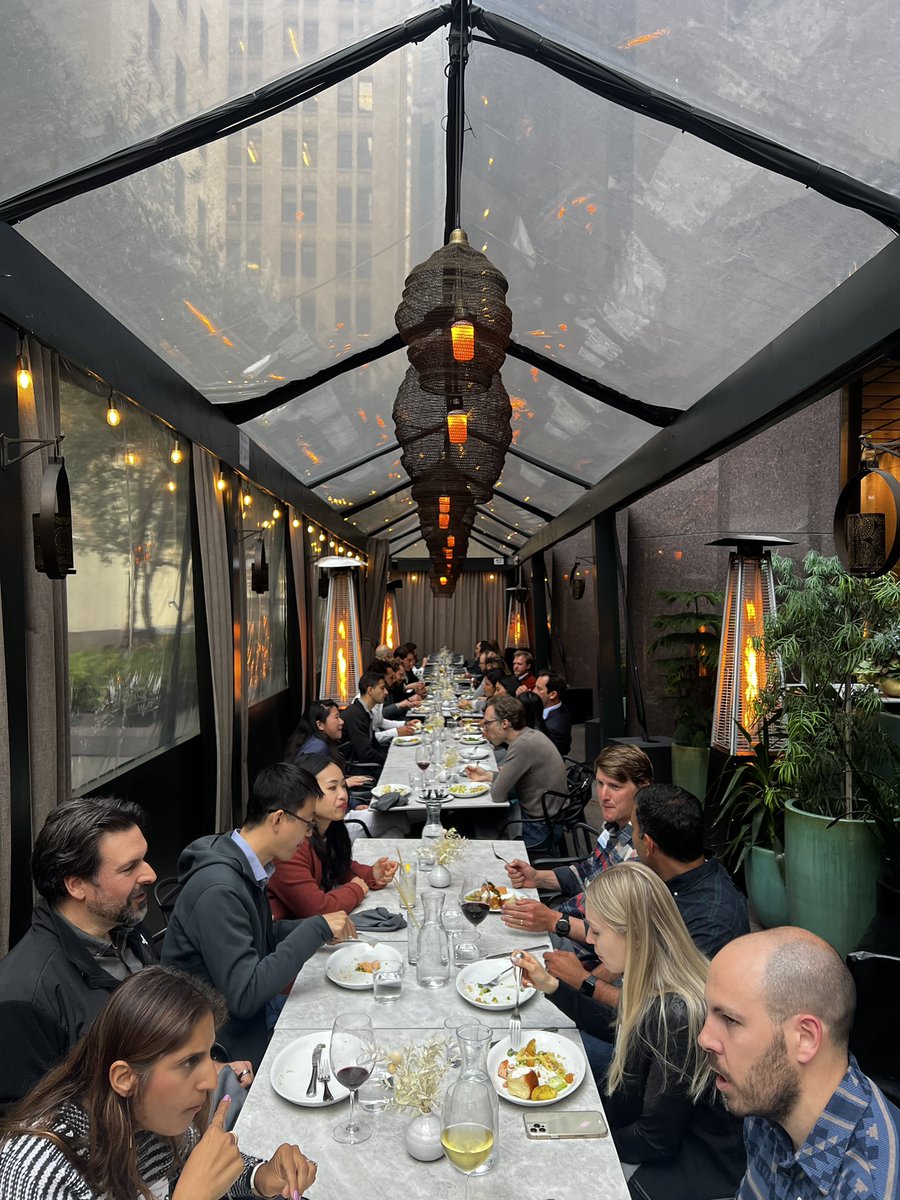 restivevc's tweet photo. Getting founders and investors together is one of our favorite things to do. We do it pretty well too, full brag intended. https://t.co/PkhHeAgXiX