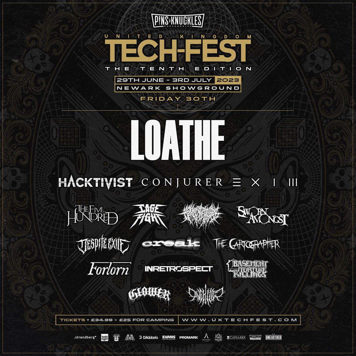 We've made a playlist of all bands playing the Friday at @UKTechFest this year open.spotify.com/playlist/7oNcc… @loatheasone @HacktivistUK @ConjurerUK @ExistImmortal @thefivehundred_ @cagefightldn