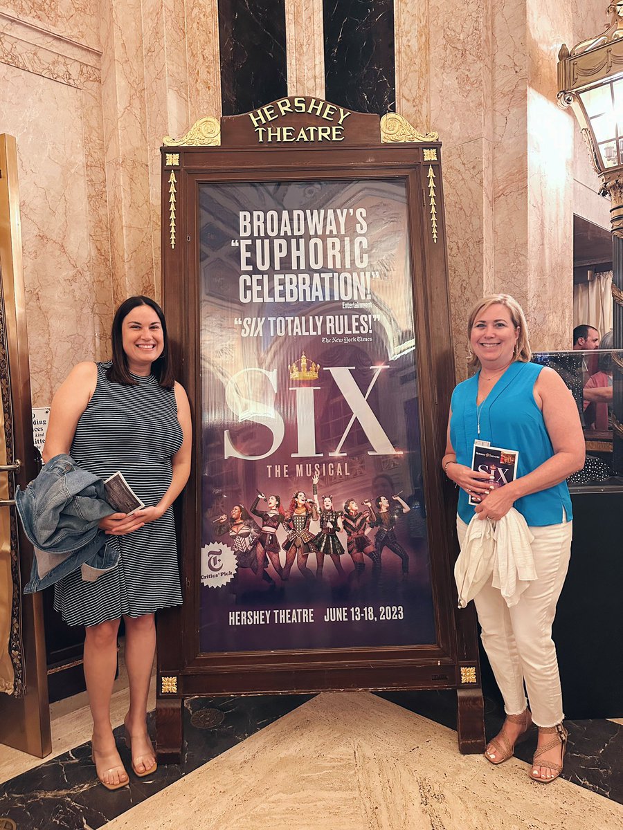 amandapolyak's tweet photo. Listen up, let me tell you a story. @SIXUSTour is hands down one of the best Broadway musicals I’ve ever seen. There are 7️⃣ more shows at @HersheyTheatre through Sunday. Don’t miss out on joining the Queendom! 👑💜🎤 #SIXUSTour https://t.co/IKSjTRkJo8