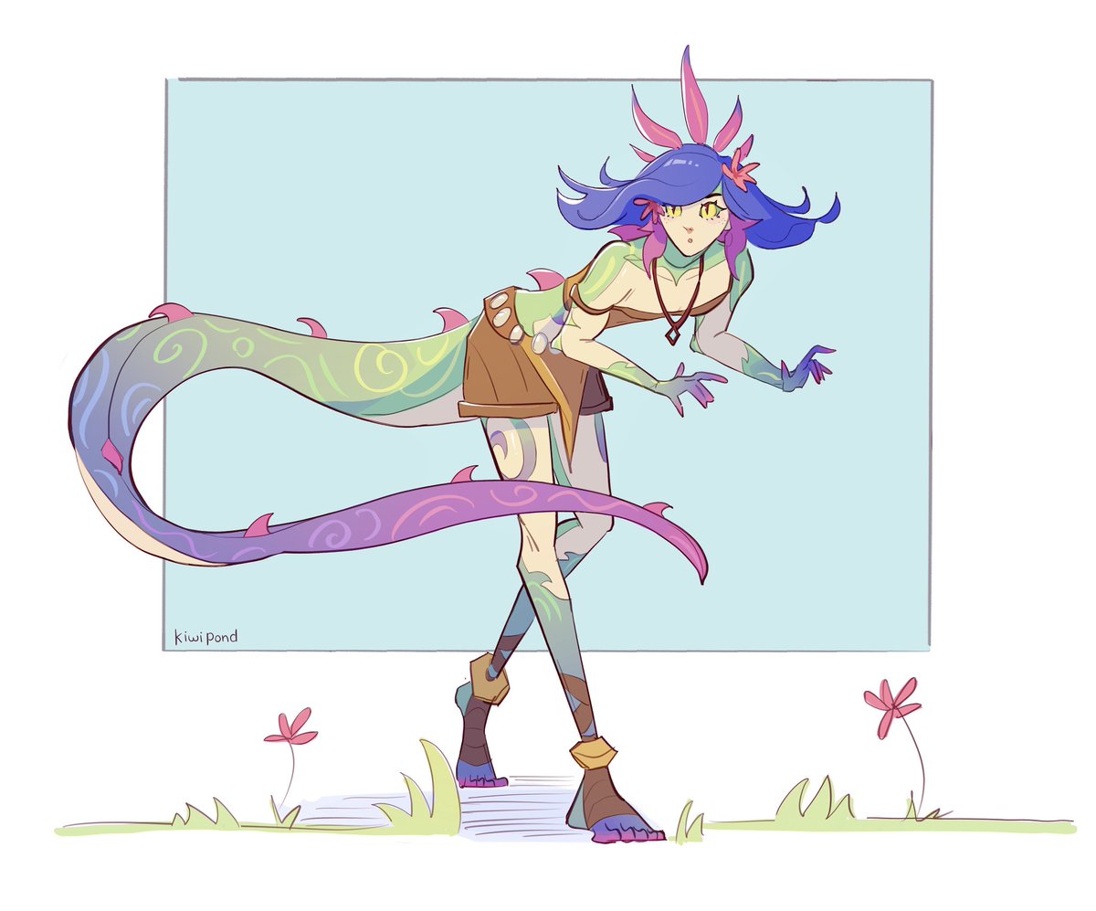 🦎💕
 #neeko #artoflegends