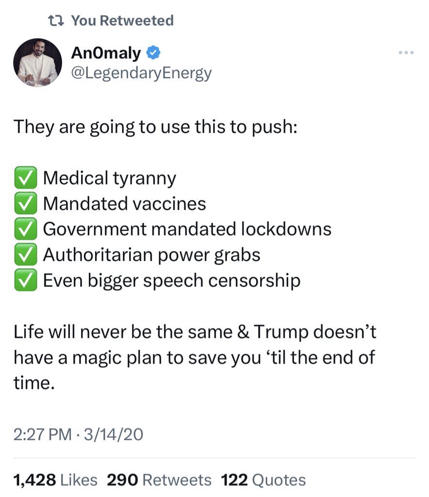 LegendaryEnergy's tweet image. My takes might not always be popular, but neither was this one at the time. That’s okay!