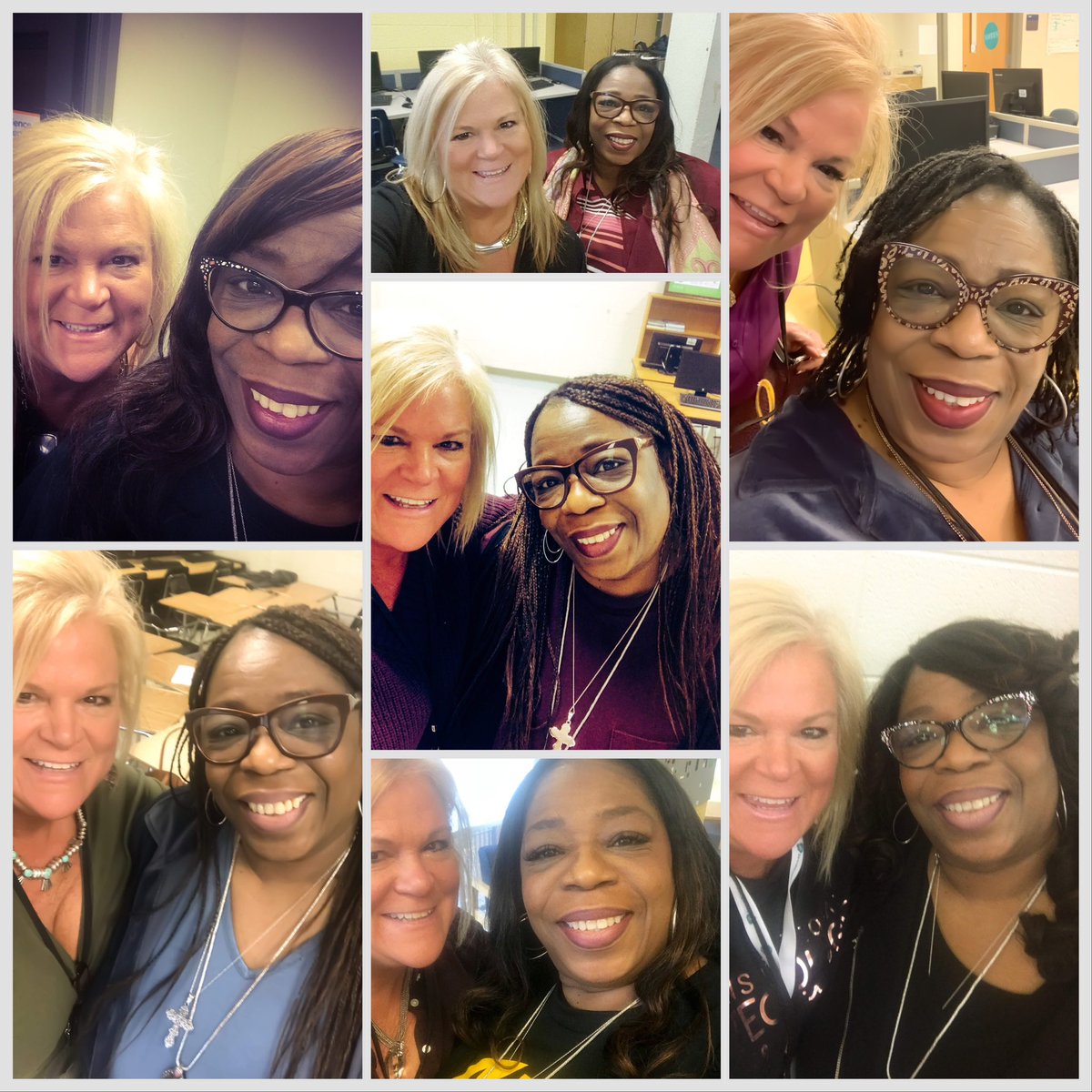 So deeply saddened by the loss of my dear friend & #EdTech sidekick💔 Words can’t express how much I will miss you. You adopted me  early on and were my #1 fan thru the years. Your classroom, positivity, and sweet hugs were my #safehaven. I ❤️ you Shamp‼️#RIP