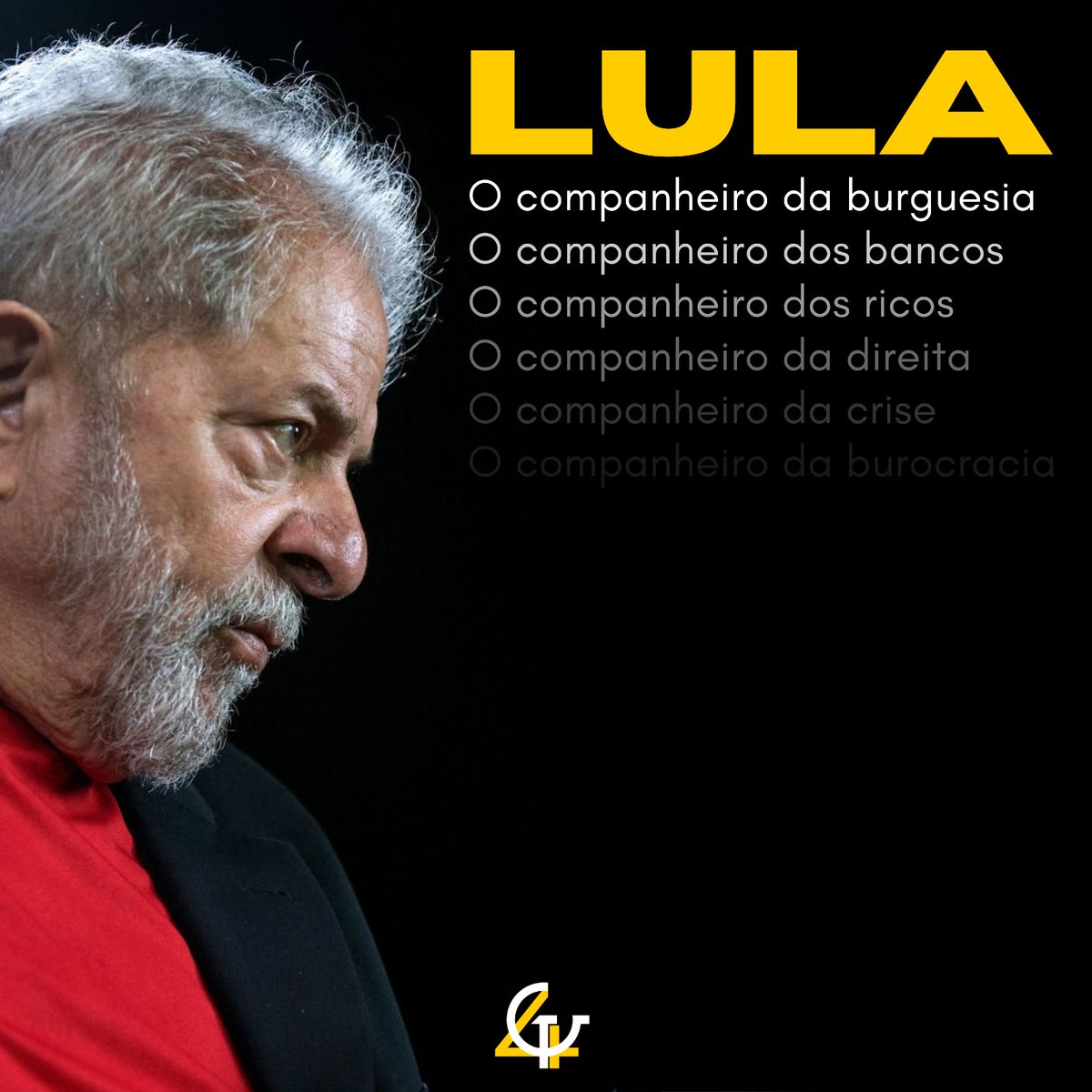O companheiro do capitalismo e da burguesia banqueira! Siga o link para o nosso novo texto contra as políticas lulistas! 

instagram.com/p/Ctc_PFSL7at/…