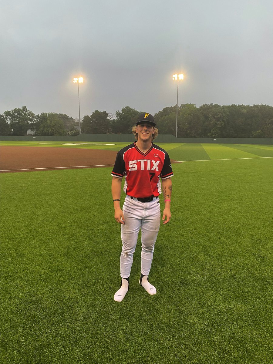 F: <a href="/DTigerBaseball/">Dallas Tigers</a> Collegiate Myles 6, Stix DFW Collegiate 5
PoG: <a href="/KylerStokes21/">Kyler Stokes</a> 1-1, HR, BB, 3 RBI, R, 2 SB
Notable: <a href="/matthewstancli1/">Matthew Stancliff</a> 2-3, R, 2 SB