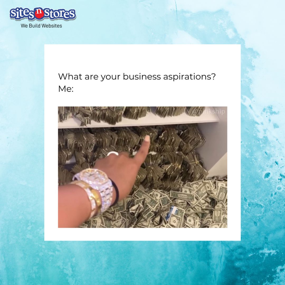 We know exactly what you desire as a Small Business Owner! 
#smallbusiness #australiansmallbusiness #meme #smallbusinessmeme #sme #websitedesigner #smememe #businessmeme #funny