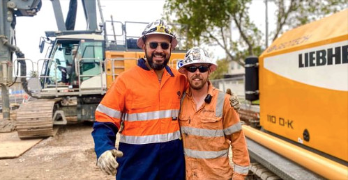 ACCIONA_AU's tweet image. Callum and Jordi never crossed paths until they started working at ACCIONA’s ground engineering business Geotech, where they discovered a very similar story. Find out more bit.ly/42cOa8E 

#ACCIONAAustralia #pilingrig #geotechnicalengineering #engineering #construction