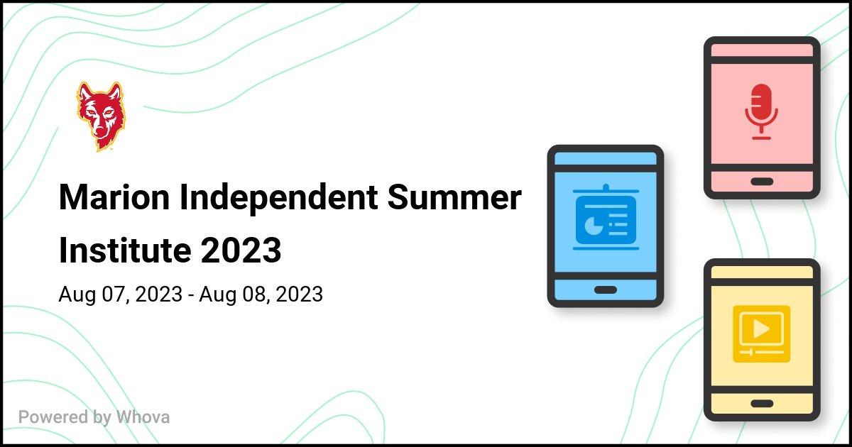 Lots of preparations are underway for Marion ISD's Summer Institute 2023! It's going to be spectacular! #MISDinspire #MISDOwnYourFuture