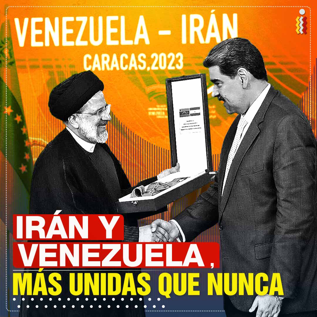 🔴 Irán 🇮🇷 y Venezuela 🇻🇪, más unidas que nunca

🔺#Iran y #Venezuela firman nuevos acuerdos de cooperación estratégica durante una reunión amplia de sus delegaciones en Caracas, afianzando así los lazos bilaterales.

🔗MÁS DETALLES tinyurl.com/4b2hbxxs

#IranYVenezuelaUnidas