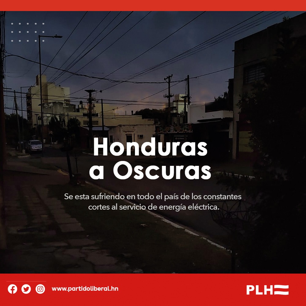 PLHonduras's tweet image. Una Promesa: “Energía Gratis”
Dos empresas: EEH y ENEE
Una víctima: Honduras 🇭🇳
Solución: ¡Seguir culpando al gobierno anterior!

#PartidoLiberal 🇦🇹 #Honduras #EEH #ENEE #EnergíaEléctrica #HondurasaOscuras