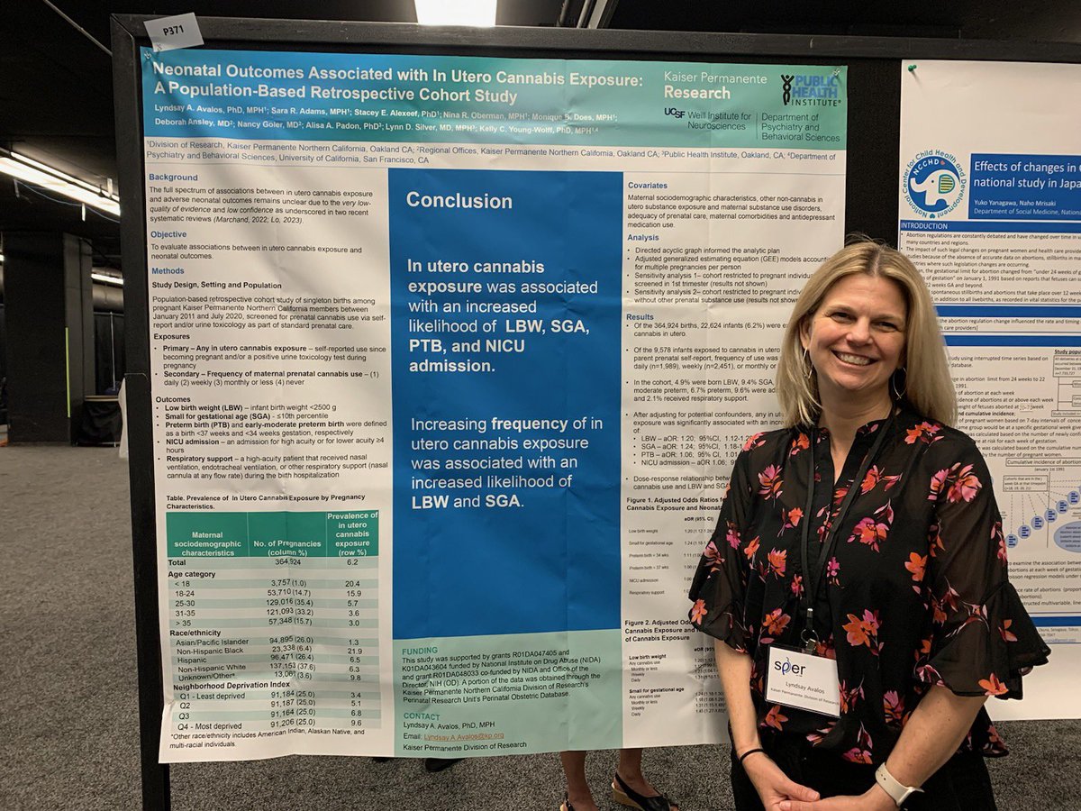 Alicia Peterson, PhD (@draliciakp) on Twitter photo Dr. <a href="/LyndsayAAvalos/">Lyndsay Avalos, PhD, MPH</a> presenting <a href="/KPDOR/">Kaiser Permanente Research NorCal</a> data on prenatal cannabis exposure and neonatal outcomes at #SPER2023 Dr. <a href="/LyndsayAAvalos/">Lyndsay Avalos, PhD, MPH</a> presenting <a href="/KPDOR/">Kaiser Permanente Research NorCal</a> data on prenatal cannabis exposure and neonatal outcomes at #SPER2023