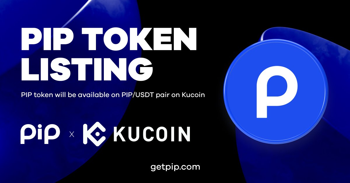 getpipcom's tweet image. 🆕 $PIP gets listed on @kucoincom 

Deposits: Effective Immediately 
Trading: 10:00 on June 14, 2023 (UTC) 

Stay tuned for more updates 🔥

kucoin.com/news/en-pip-pi…