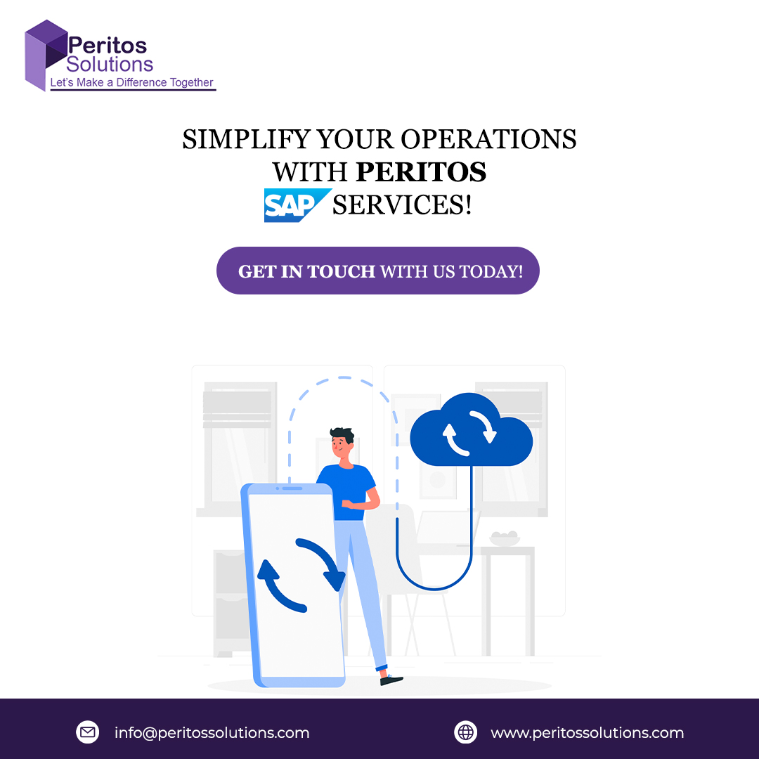 Peritos_sol's tweet image. Simplify your operations with Peritos SAP Services! Our end-to-end solutions help businesses integrate their systems for better efficiency and cost savings.  #SAPSimplification #sapimplementation #sap #sapintegration #erp #success #s4hana #digitaltransformation #business