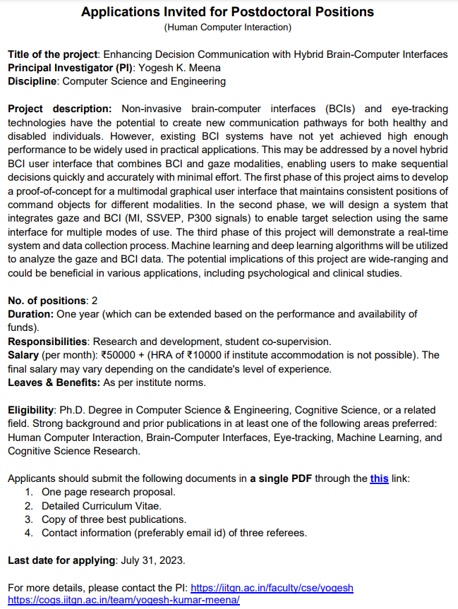 Cognitive Sciences @ IITGN (@cogsiitgn) / X