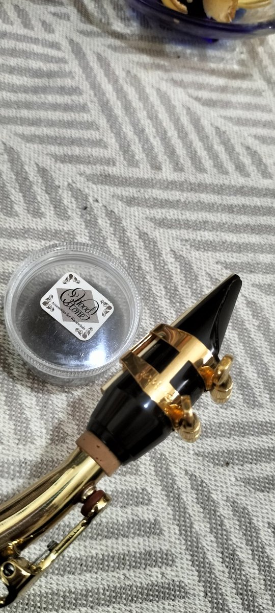 ソプラノサックス

ウッドストーンのリガチャ届いた