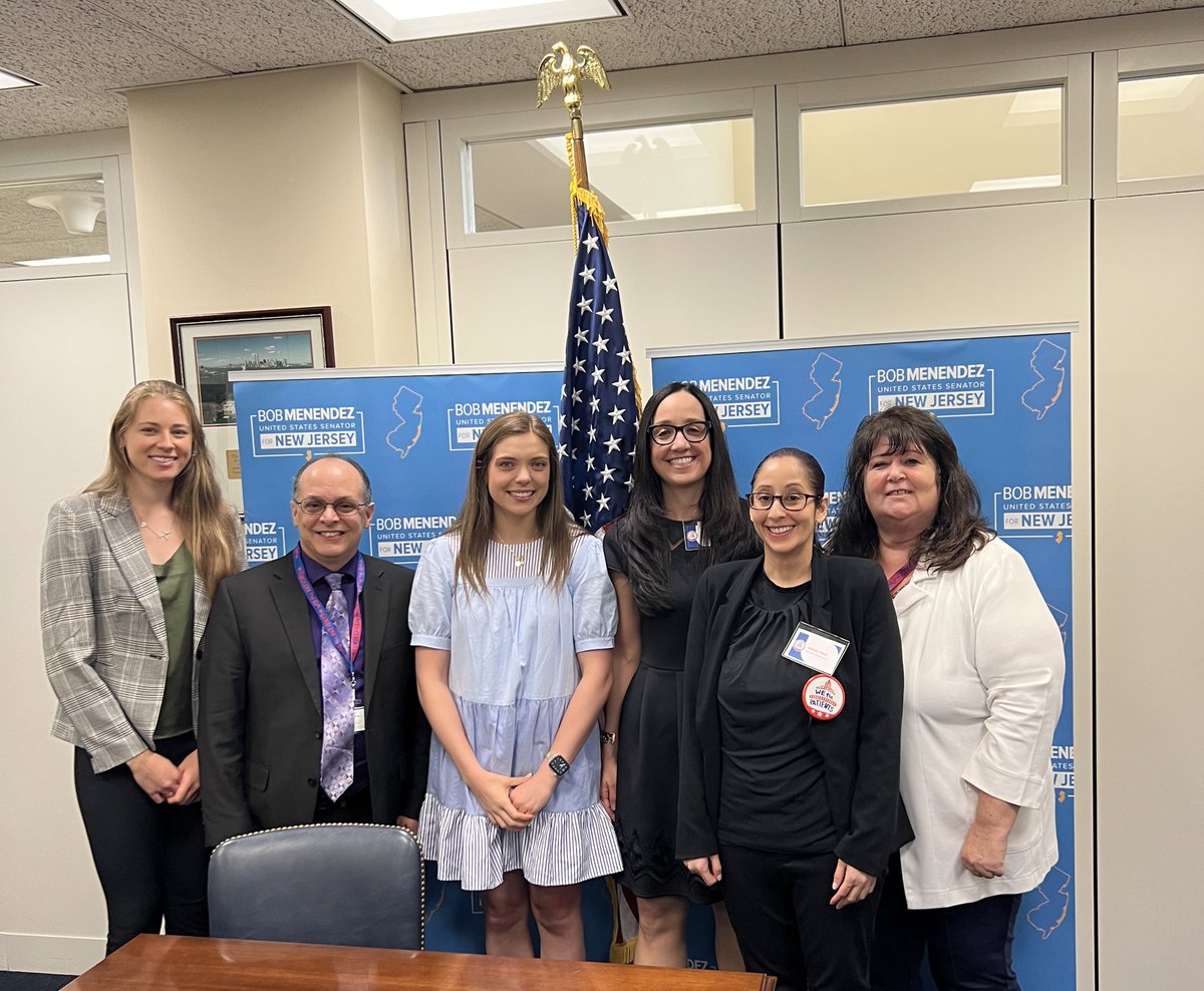 Thank you to <a href="/SenatorMenendez/">Senator Bob Menendez</a> staffers for discussing important healthcare policy issues with @PatientsRiseNow advocates today. Together, we can make a difference in the lives of patients. #WeThePatients #PRNFlyIn23 #health