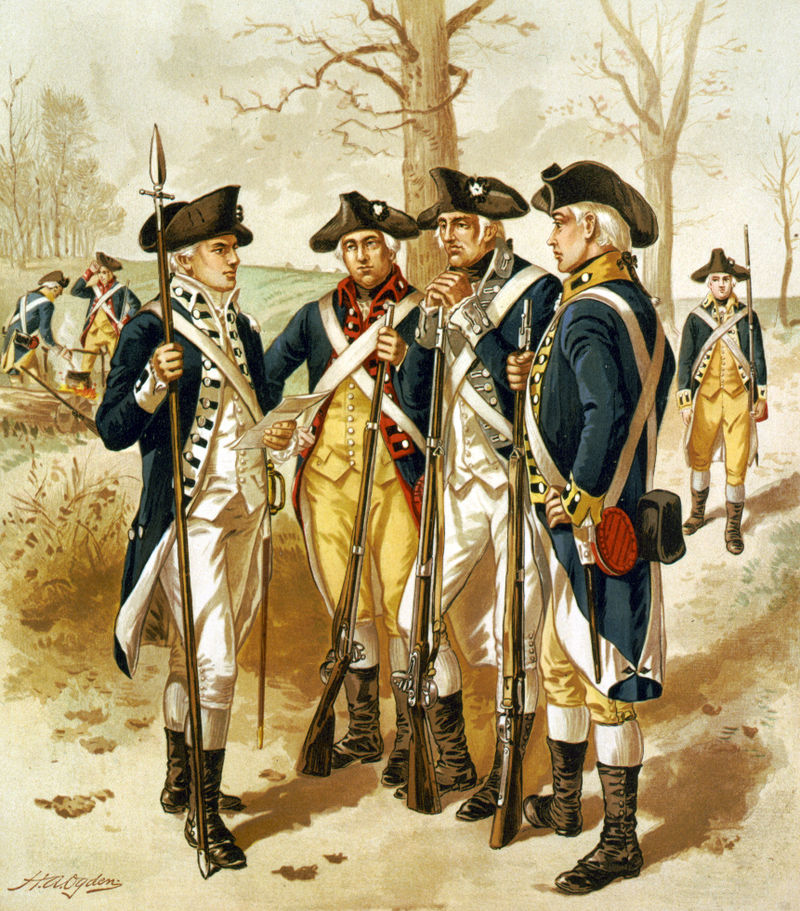 MilHistNow's tweet photo. On this day in 1775, Congress establishes the Continental Army to defend the 13 Colonies. Before finally being disbanded in 1783, it will reach a peak strength of 80,000 men. https://t.co/dR2DTwbeZO