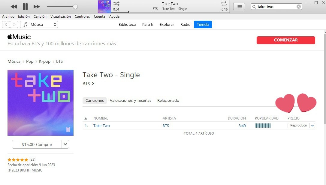 virii_ms's tweet photo. @BTSiTunesMX @BTS_twt ¡¡Aquí mi regalo, Gracias!! @PatyColunga2
💜
TEAM HOTCAKECITOS
#TakeTwo1MX #TakeTwo
#BTS10thAnniversary
@BTS_twt https://t.co/HaG8wwsWH6