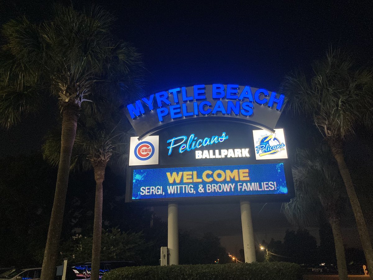 DominicSergi's tweet photo. Night at the Beach ⚾️ ☀️ #MiLB #SupportMiLB https://t.co/AZMjcH3L36