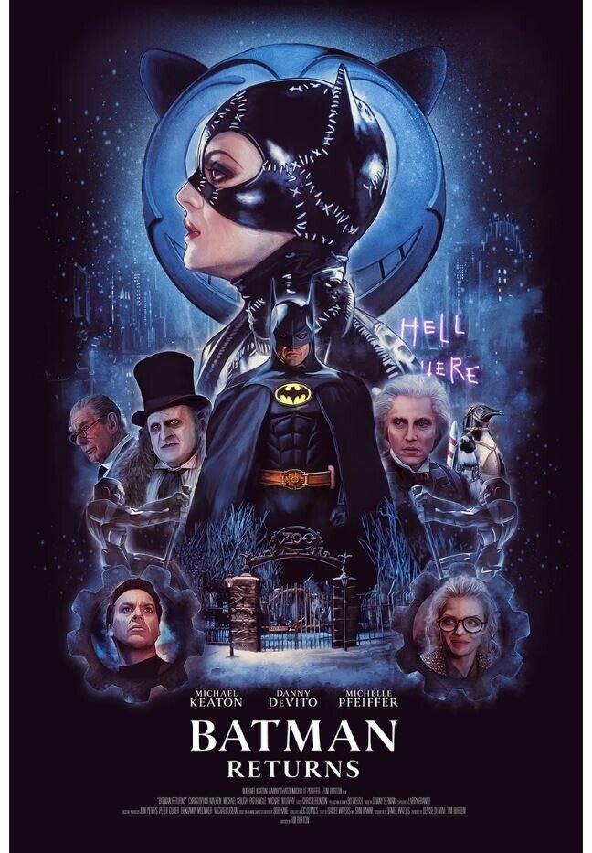 #NowRewatching Batman Returns for the 2nd time. Hope I like it like I did during my first watch