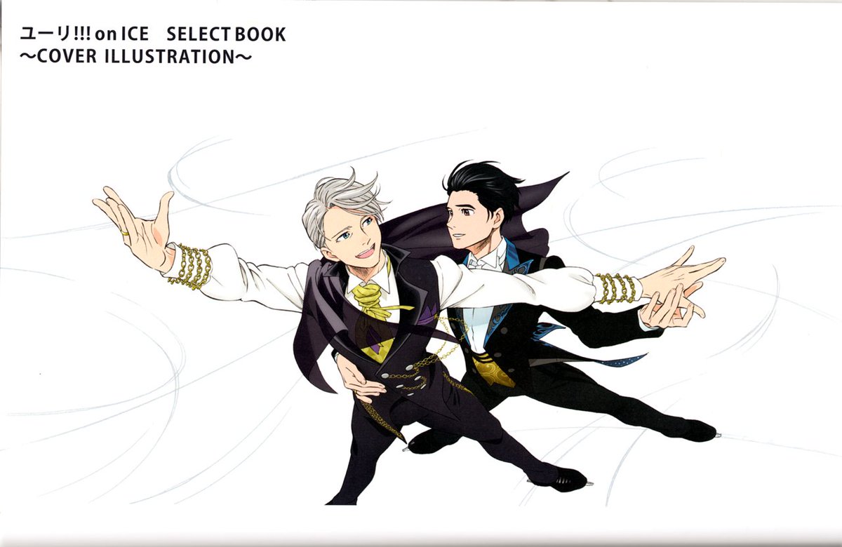 I seen people talking about their FAV Yuri on Ice Official arts the other day and wasn't at my computer so didn't get to post! So I wanna do that now! So...I am gonna start with Victuuri arts cause it is hard to break it all down....