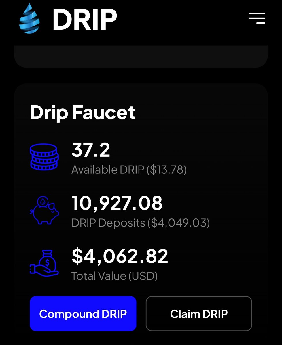 That 1% a day been feeling spicy lately.🤑 💦 But #DDD is bound to kick the heat up even hotter! I'm all for it.  #DripDropDraw #DripNetwork #passiveincome #Drip #Binance