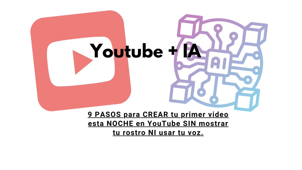 Ruben I YouTube + AI tweet media