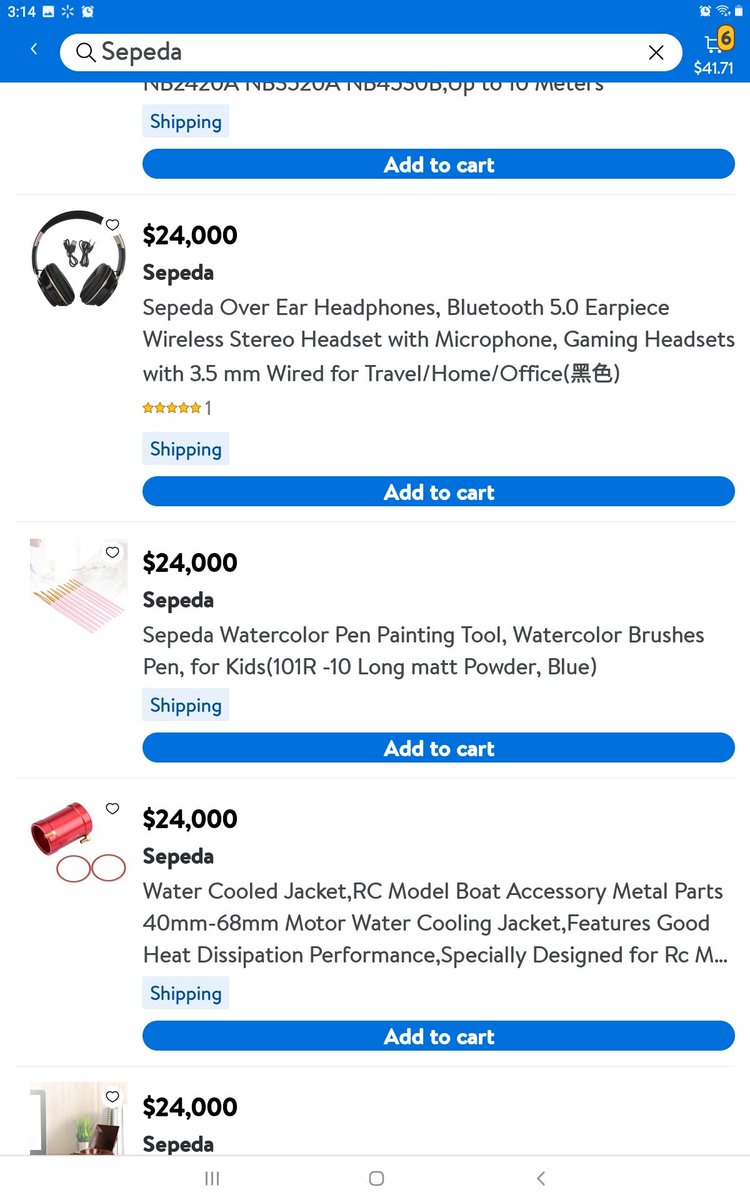 roemaniac's tweet photo. @WalmartCanada 
I hope these are clerical errors and not wayfairish. https://t.co/pg17YOkuK3