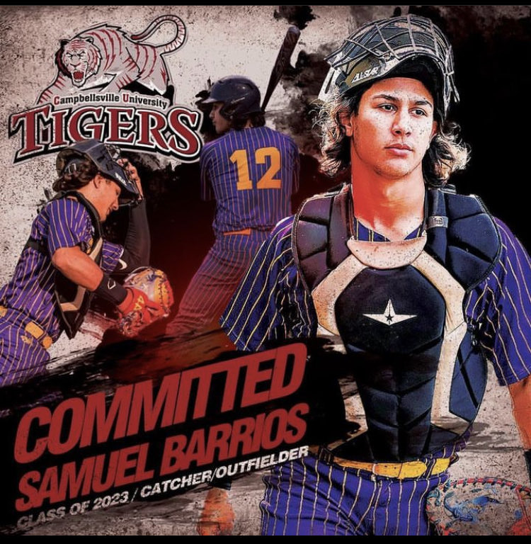 LBA MT Titans 18u Baseball (@mid_tn_titans) on Twitter photo Congrats to our guy <a href="/Sabf_06/">Samuel Barrios</a> for his commitment to Campbellsville University! They are getting a good one! #CTigersbaseball Congrats to our guy <a href="/Sabf_06/">Samuel Barrios</a> for his commitment to Campbellsville University! They are getting a good one! #CTigersbaseball