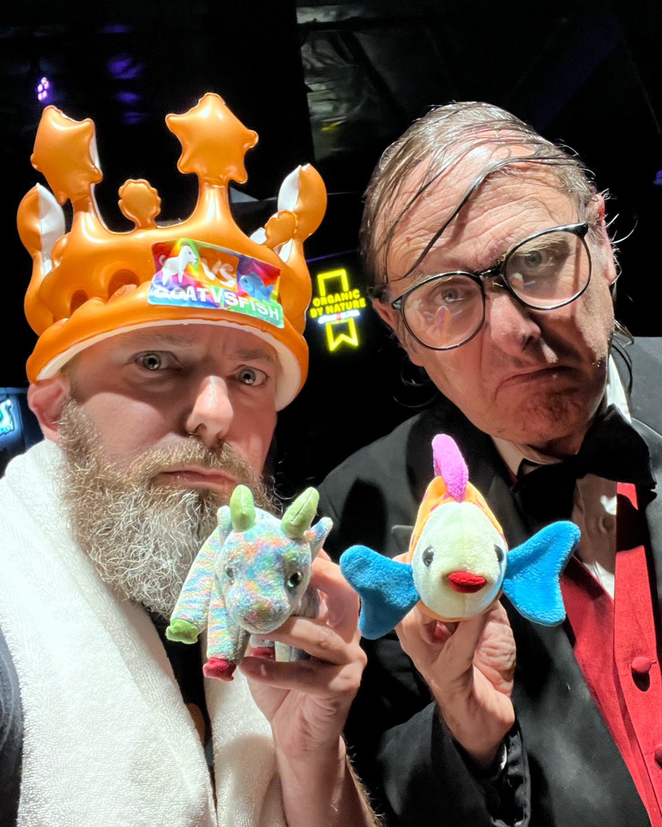 Legendary! LEEEEEGENDARY <a href="/NeilHamburger/">Neil Hamburger</a> chooses FISH‼️
