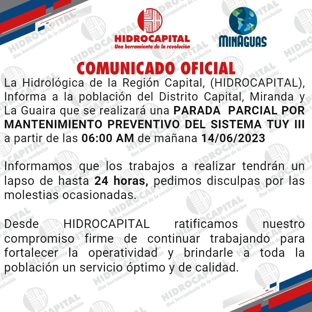 Hidrológica Venezolana tweet media