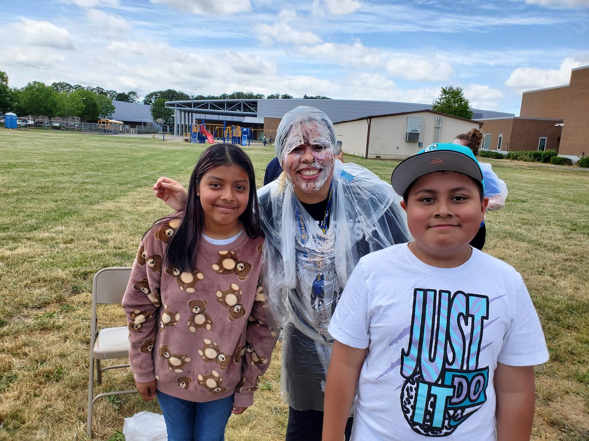 A pie in the face for these Witch Hazel educators #WolfPack1