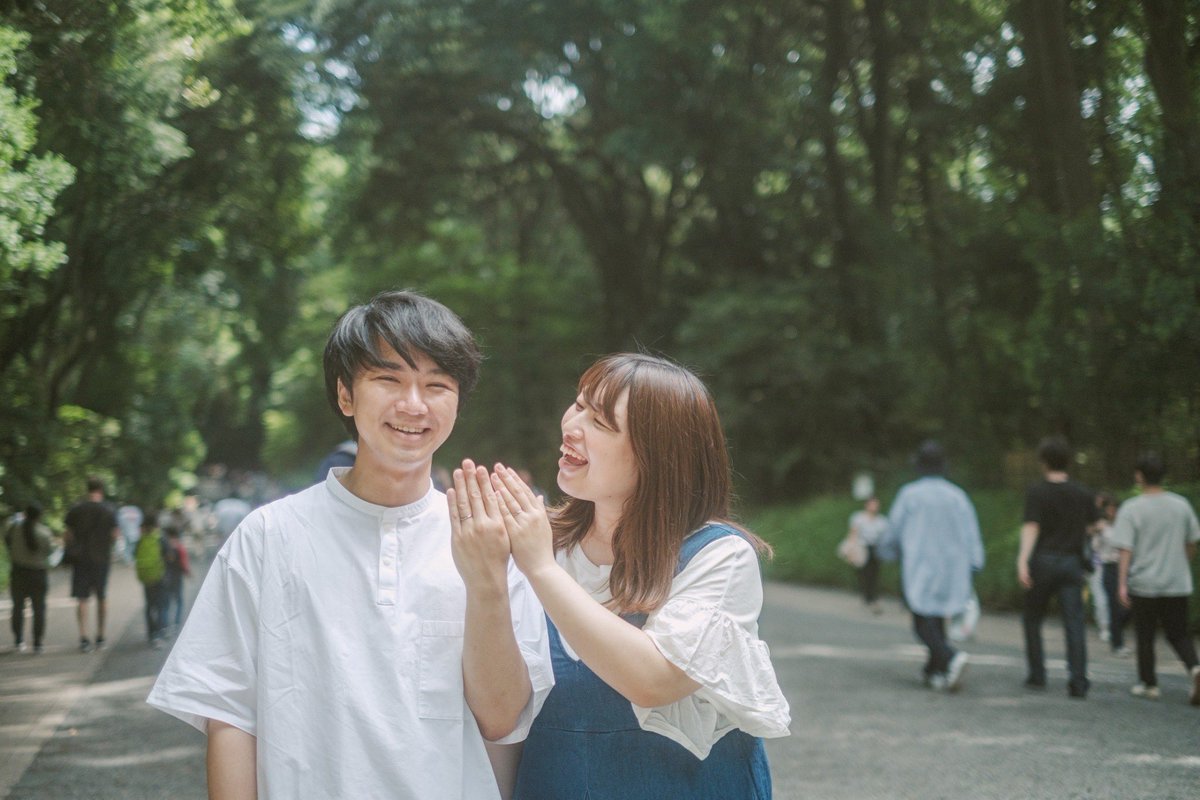 たくさんのお祝いコメント頂けてうれしいです。ひとつひとつ読んでにやにやしてます🤤

結婚報告フォトは大親友のけいちゃん(<a href="/if_sih/">けーた</a> )に撮ってもらいました。
けいちゃんの撮る写真が大好きなので、絶対けいちゃんに撮ってもらおうと前から決めてました☺️

ほんとうありがとう！◎