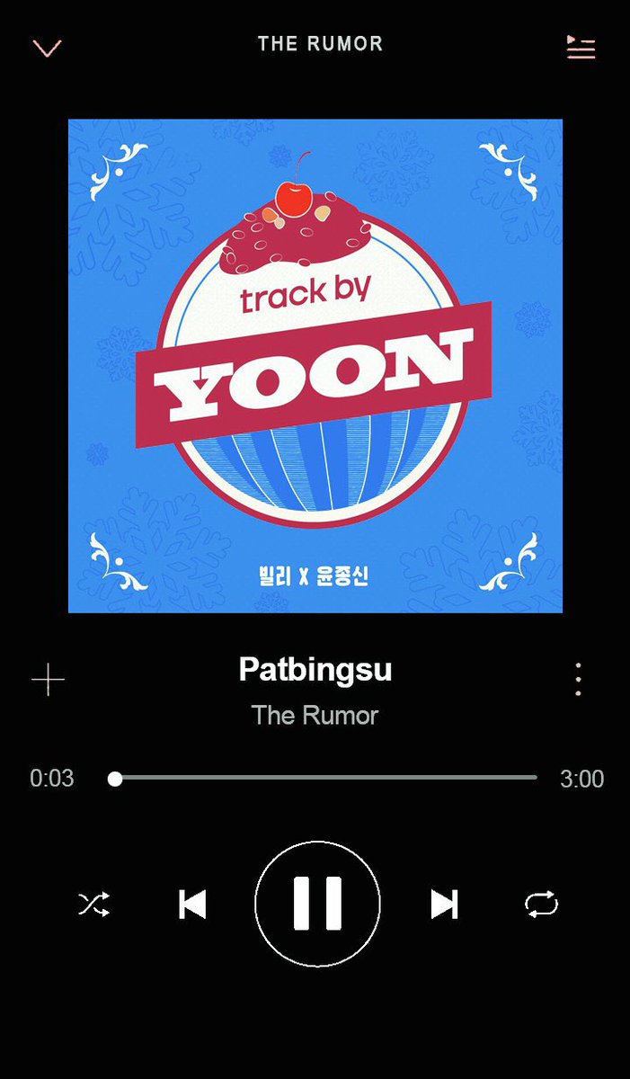 Guapo me puse porque hoy finalmente pude escuchar #개울Ꭲꮋᥱ𐦍𝐑𝕦ꮇ𝕠𝕣·𝚖𝚙𝟹 y si soy sincero #Ꮻ𝙷𝑺ɯᥱᥱt팥빙수 ya es una de mis favoritas ✨

⟡ 𝒍𝒊𝒕𝒕͜͡𝒍𝒆  ༘⋆ 콩  ୭  ᵎᵎ ☁️  #𝚈aᥒᥒick