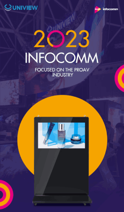 Are you attending #Infocomm23?
Welcome to visit our booth #643 on June 14-16th.
We can't wait to meet you in Orlando with our leading LCD #digitalsignage solutions.
Look forward to seeing You all!
Learn more details:univiewlcd.com

#univiewlcd #digitalsignage #lcdscreen