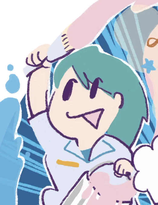 ラフからの完成。 一人仕事ではないイラストのお仕事は 学ぶことがとっても多い。感謝