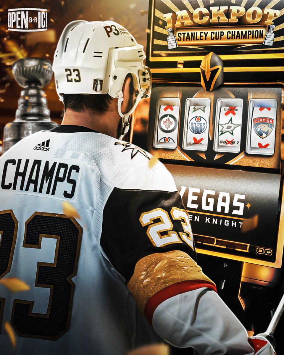VEGAS HAS DONE IT 🏆⚔️🏆⚔️🏆⚔️

THE GOLDEN KNIGHTS ARE THE STANLEY CUP CHAMPIONS 🔥